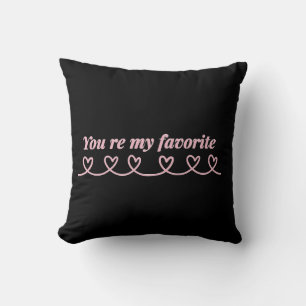 Cojín Decorativo Camiseta de San Valentín con flecha de corazón min