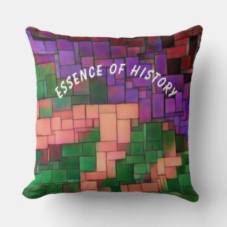 Cojín Decorativo Camiseta Esencia de la Historia