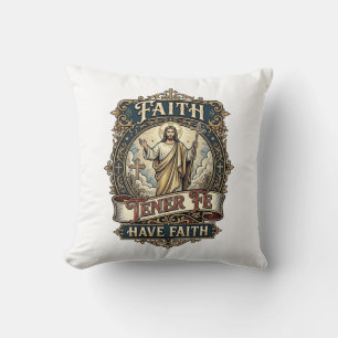 Cojín Decorativo Camiseta Familias Multiculturales Bilingües Jesús