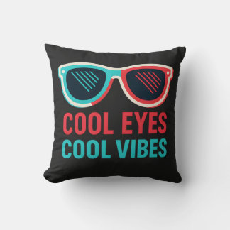 Cojín Decorativo Camiseta Guay Eyes Guay Vibes Retro 3D Glasses