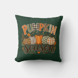 Cojín Decorativo Camiseta Manga Larga Temporada de Calabaza