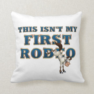 Cojín Decorativo CAMISETA no mi primer rodeo
