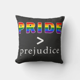 Cojín Decorativo Camiseta Orgullo y Prejuicio Orgullo