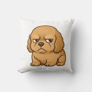 Cojín Decorativo Camiseta personalizada regalo divertido perro gruñ