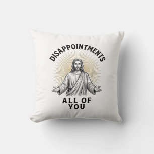 Cojín Decorativo Camiseta Religiosa Vintage De Desilusiones Todos U