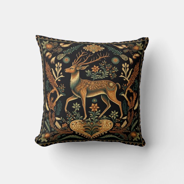 Cojín Decorativo Camiseta Rustic Wilderness Deer (Anverso)