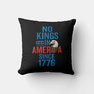Cojín Decorativo Camiseta Sin Reyes En América Desde 1776 Hombres S