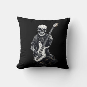 Cojín Decorativo Camiseta Skull Shredder - Guitarra Eléctrica Espel