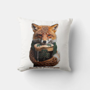 Cojín Decorativo Camiseta Sly Emerald Fox Toast