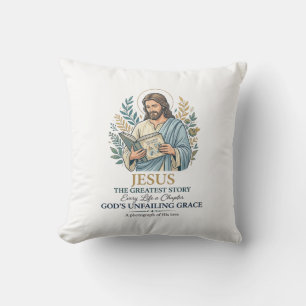 Cojín Decorativo Camiseta Vintage de Mamá Jesús Scrapbooking Conser