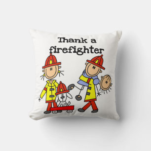 Cojín Decorativo Camisetas y regalos de Agradecimiento a Bomberos