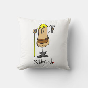 Cojín Decorativo Camisetas y regalos de Building Nut