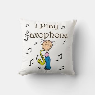 Cojín Decorativo Camisetas y regalos de figura de palo que toco el 