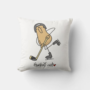Cojín Decorativo Camisetas y regalos de Hockey Nut