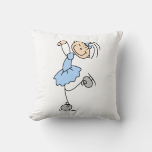 Cojín Decorativo Camisetas y regalos de patinadora artística con ve