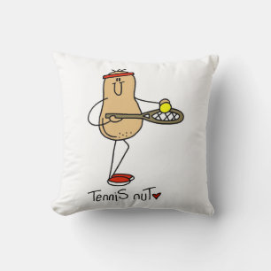 Cojín Decorativo Camisetas y regalos de Tennis Nut