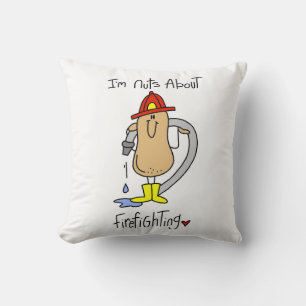 Cojín Decorativo Camisetas y regalos locos por la lucha contra ince