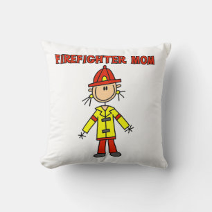 Cojín Decorativo Camisetas y regalos para mamá bombera