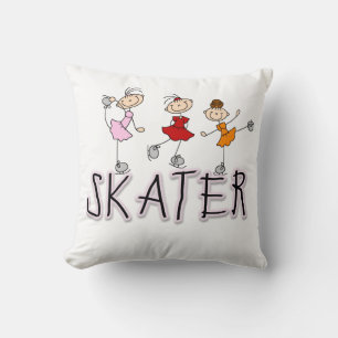 Cojín Decorativo Camisetas y regalos para patinadores