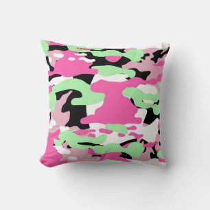 Cojín decorativo Camo Blends Rosa
