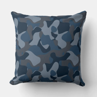 Cojín Decorativo Camo de Blues