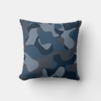Cojín Decorativo Camo de Blues