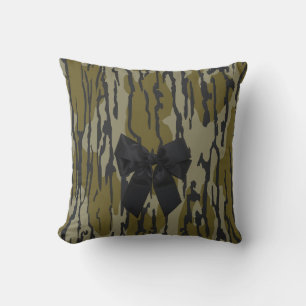 Cojín Decorativo Camo de Bottomland Cinta de vaca linda para mujere