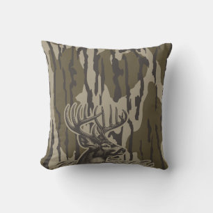 Cojín Decorativo Camo de caza de ciervos Whitetail