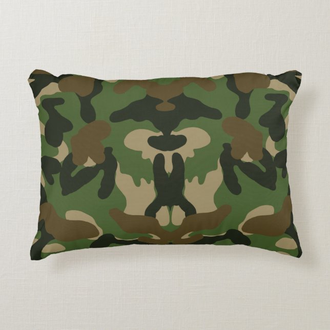 Cojín Decorativo Camo militar (Anverso)