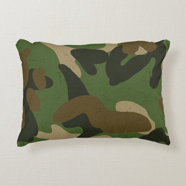 Cojín Decorativo Camo militar (Anverso)