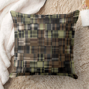 Cojín Decorativo Camo Plaid Weave