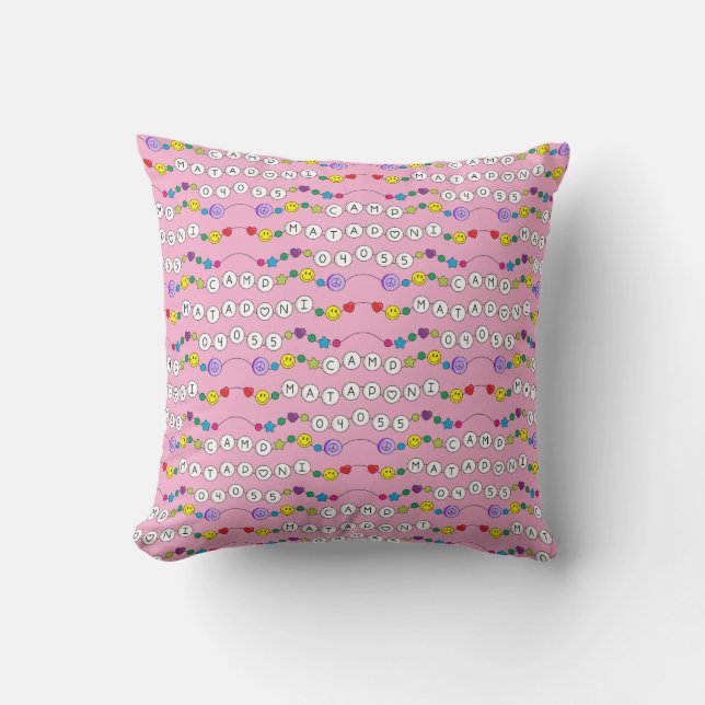 Cojín Decorativo Camp Mataponi Firma Pillow (Anverso)