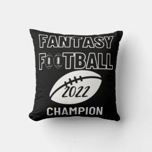 Cojín Decorativo Campeón de la Fantasy Football League 2022 Foot