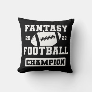 Cojín Decorativo Campeón de la Liga FFL Ganador de Cham Fantasy 202