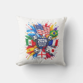 Cojín Decorativo Campeonato Mundial de Fútbol 2026