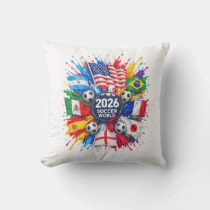 Cojín Decorativo Campeonato Mundial de Fútbol 2026