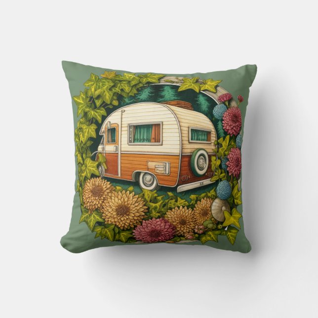 Cojín Decorativo Camper (Anverso)