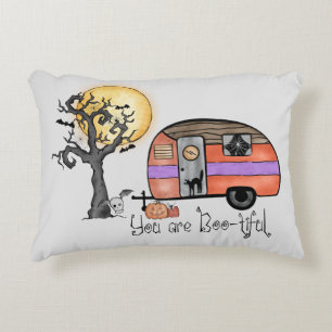 Cojín Decorativo Camping de Halloween Eres Bastante Hermoso