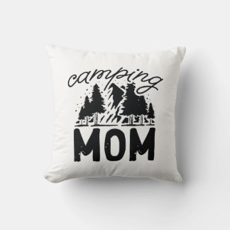 Cojín Decorativo Camping Mom