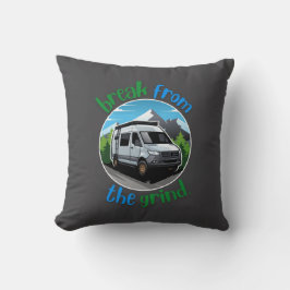 Cojín Decorativo Camping Van BFTG Pillow