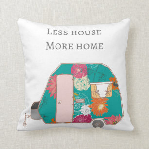 Cojín Decorativo Campista contento - menos casa más hogar