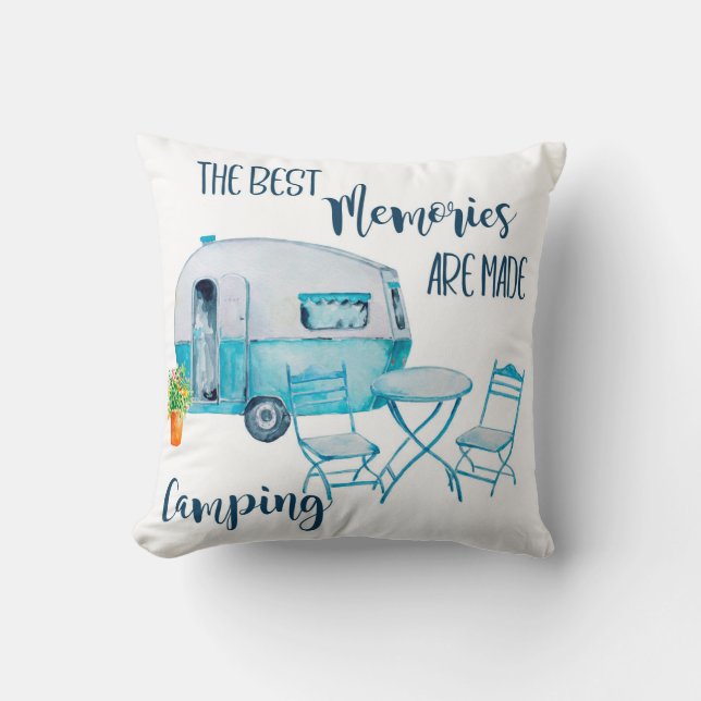 Cojín Decorativo Campista o amortiguador de Motorhome (Anverso)