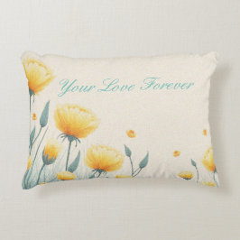 Cojín Decorativo Campo de amor eterno