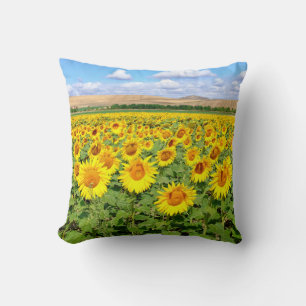 Cojín Decorativo Campo de girasol