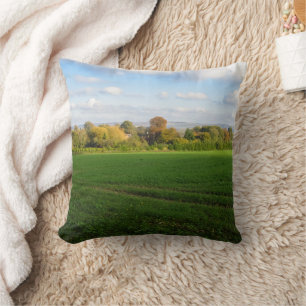 Cojín Decorativo Campo de otoño en inglés - Lanzamiento personaliza
