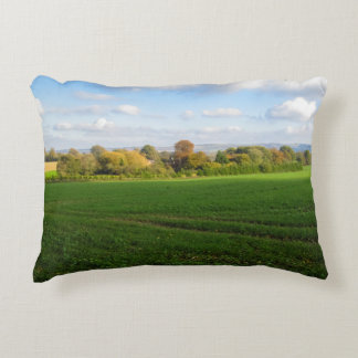 Cojín Decorativo Campo de otoño inglés - Personalizado