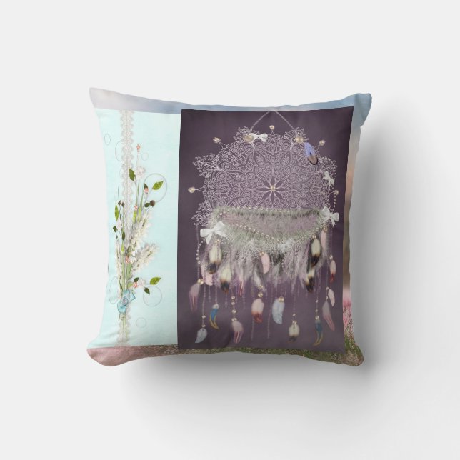 Cojín Decorativo Campo de sueños (Anverso)