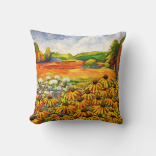 Cojín Decorativo Campo de Susan Ojada Negra