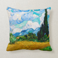 Campo de trigo con cipreses, Van Gogh