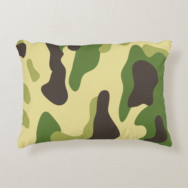 Cojín Decorativo Camuflaje (Anverso)